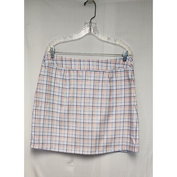 Tail White Label Golf Skort Multicolor White Plaid Size - Picture 3 of 10